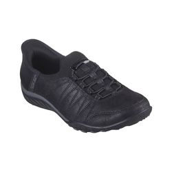 Skechers Comfort Lacing Shoes - Black - 100615 BREATH SLIP INS
