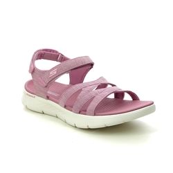 Skechers Comfortable Sandals - Mauve - 141450 GO WALK  SUNSHINE