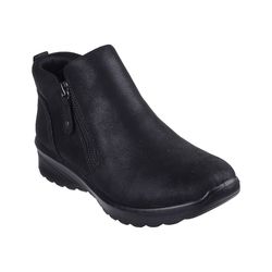 Skechers Ankle Boots - Black - 158952 LOVELY VIBE ZIP