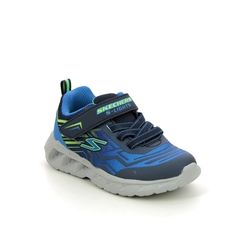 Skechers Boys Trainers - Navy Blue - 401500N MAGNA LIGHTS BOZLER