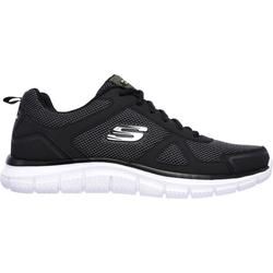 Skechers Trainers - Black White - 52630 Track Bucolo