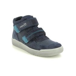Superfit Boys Boots - Navy Suede - 1009057/8000 EARTH GTX VEL