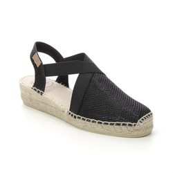 Toni Pons Espadrilles - Black Glitz - 3004/34 VELINO