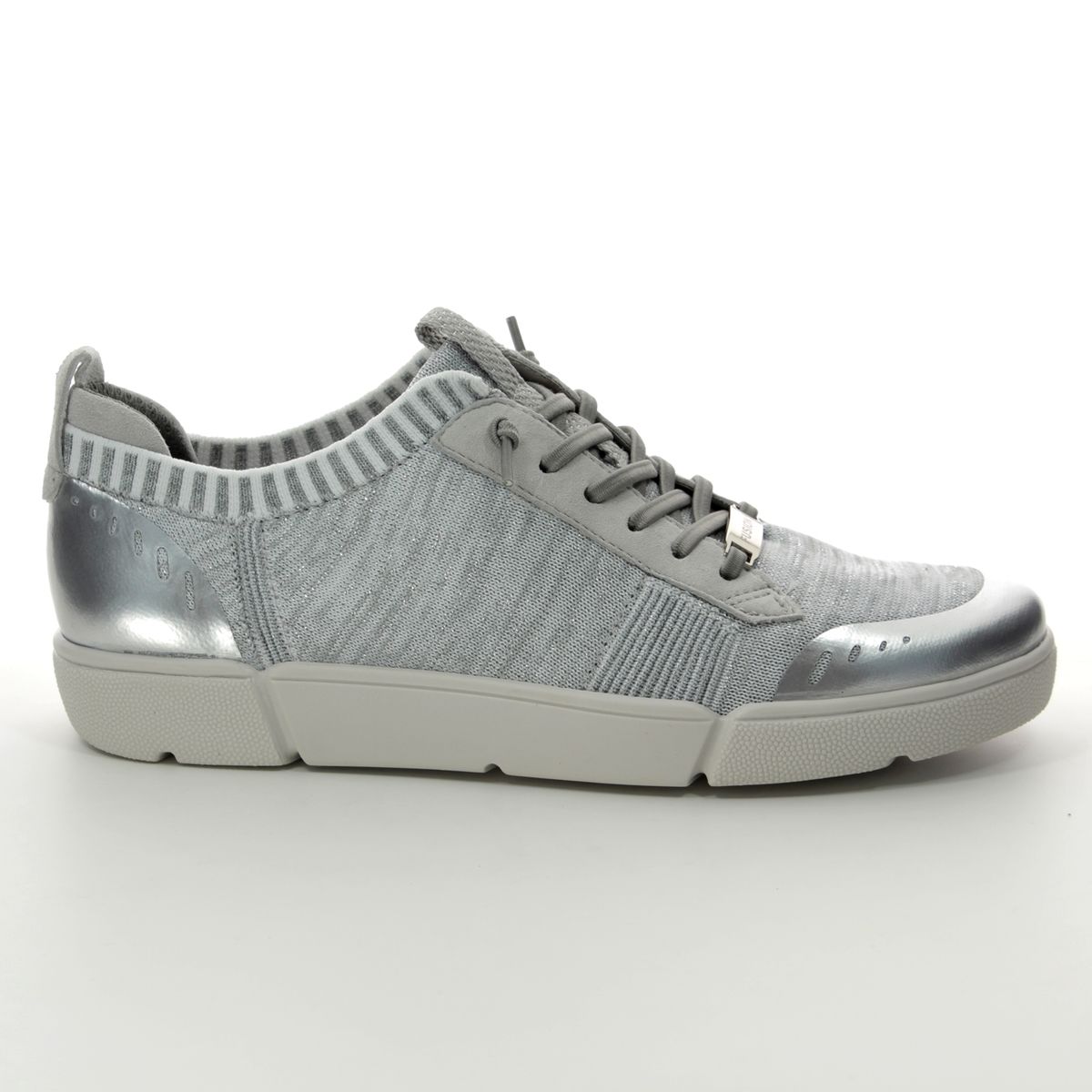 Ara Fusion4 High 14412-10 Silver trainers