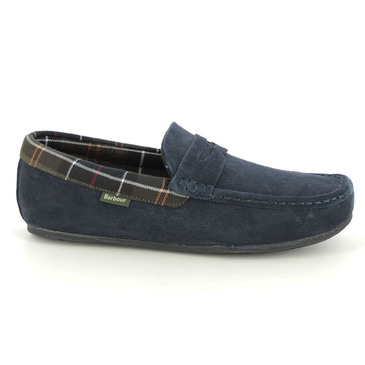 Barbour hot sale slippers navy