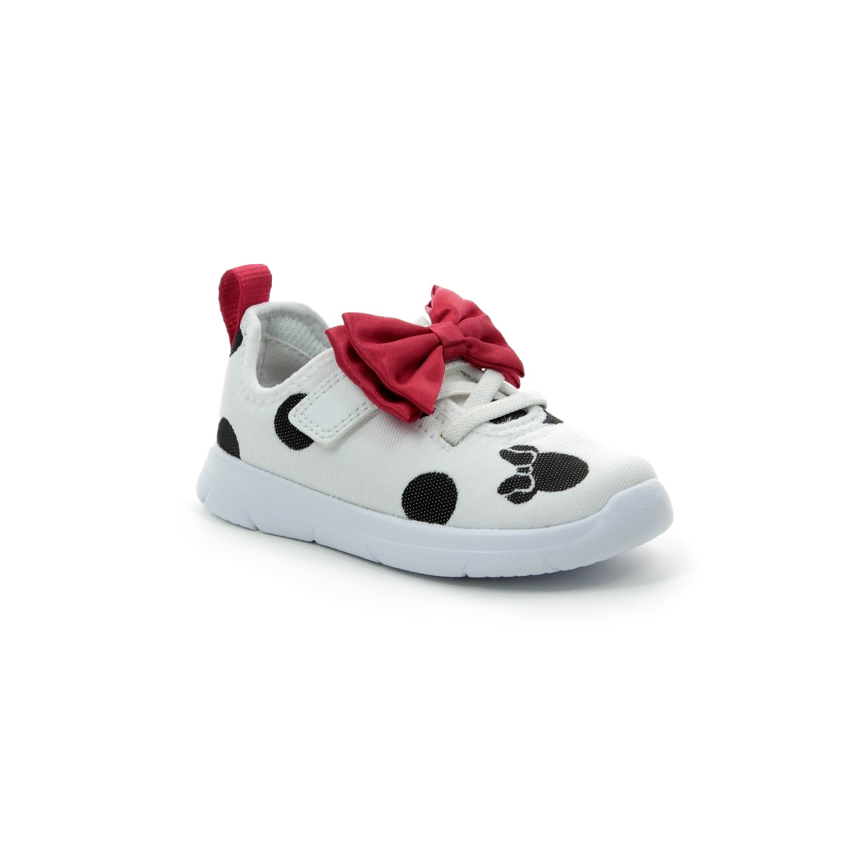 Clarks Ath Bow T Disney F Fit White 