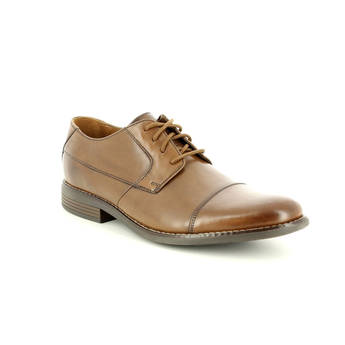 clarks tan formal shoes