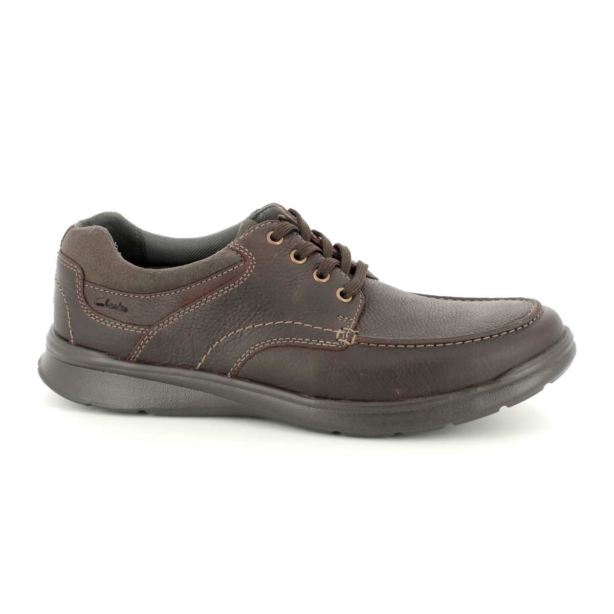 Clarks Cotrell Edge H Fit Brown casual shoes