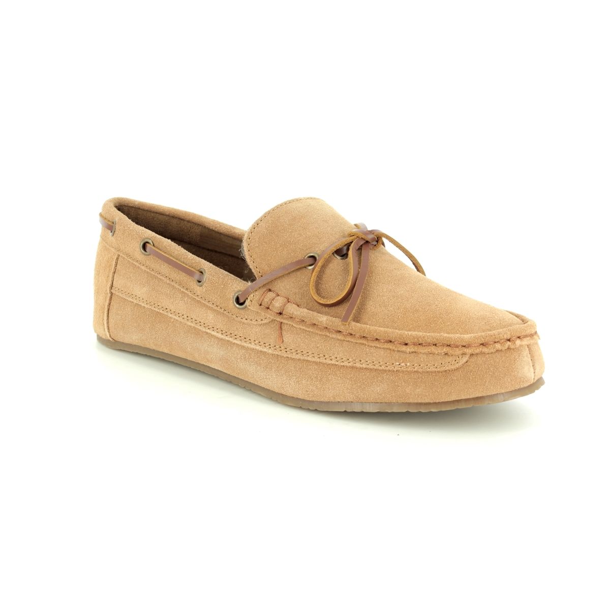 Clarks Crackling Glow G Fit Tan Suede 