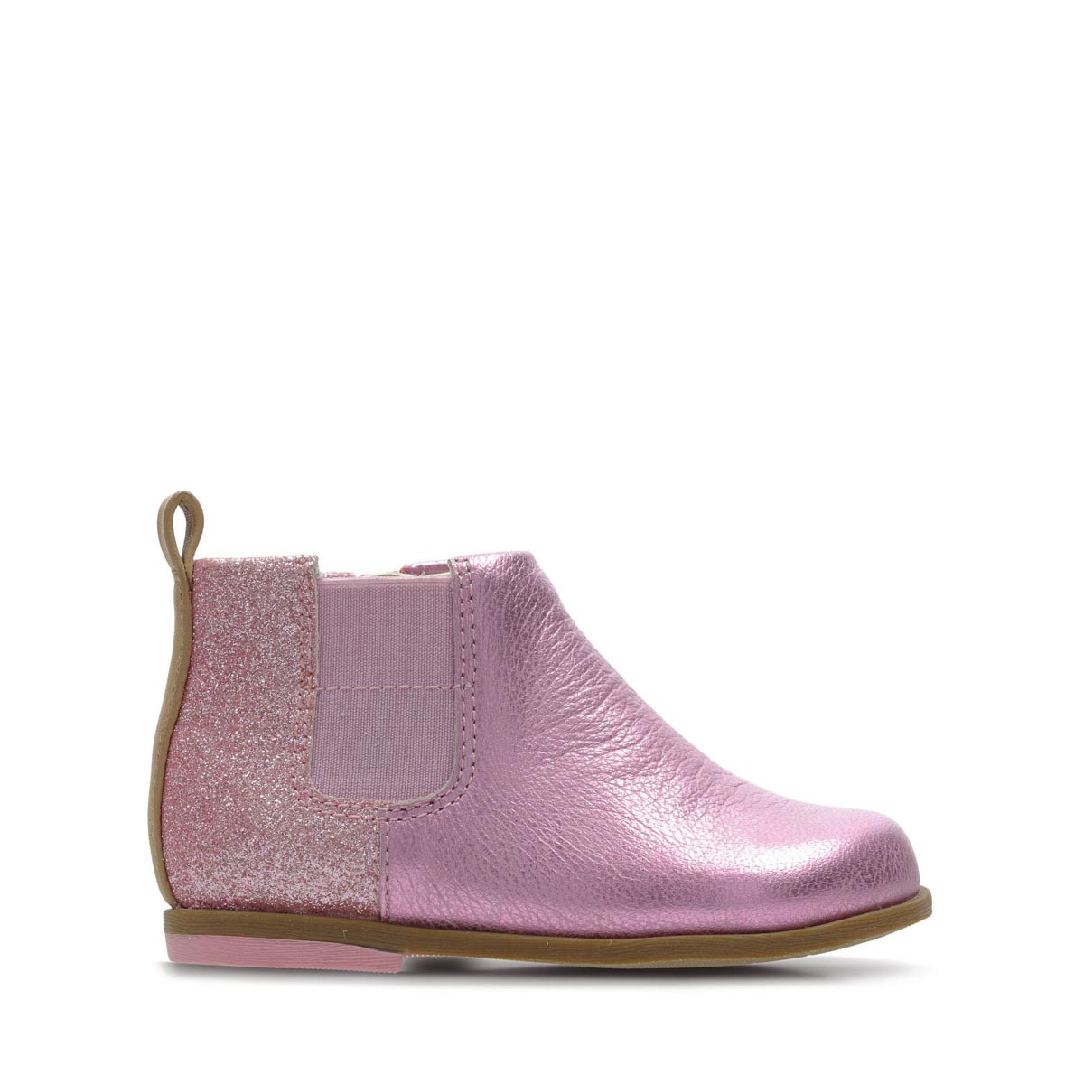 clarks girls pink boots