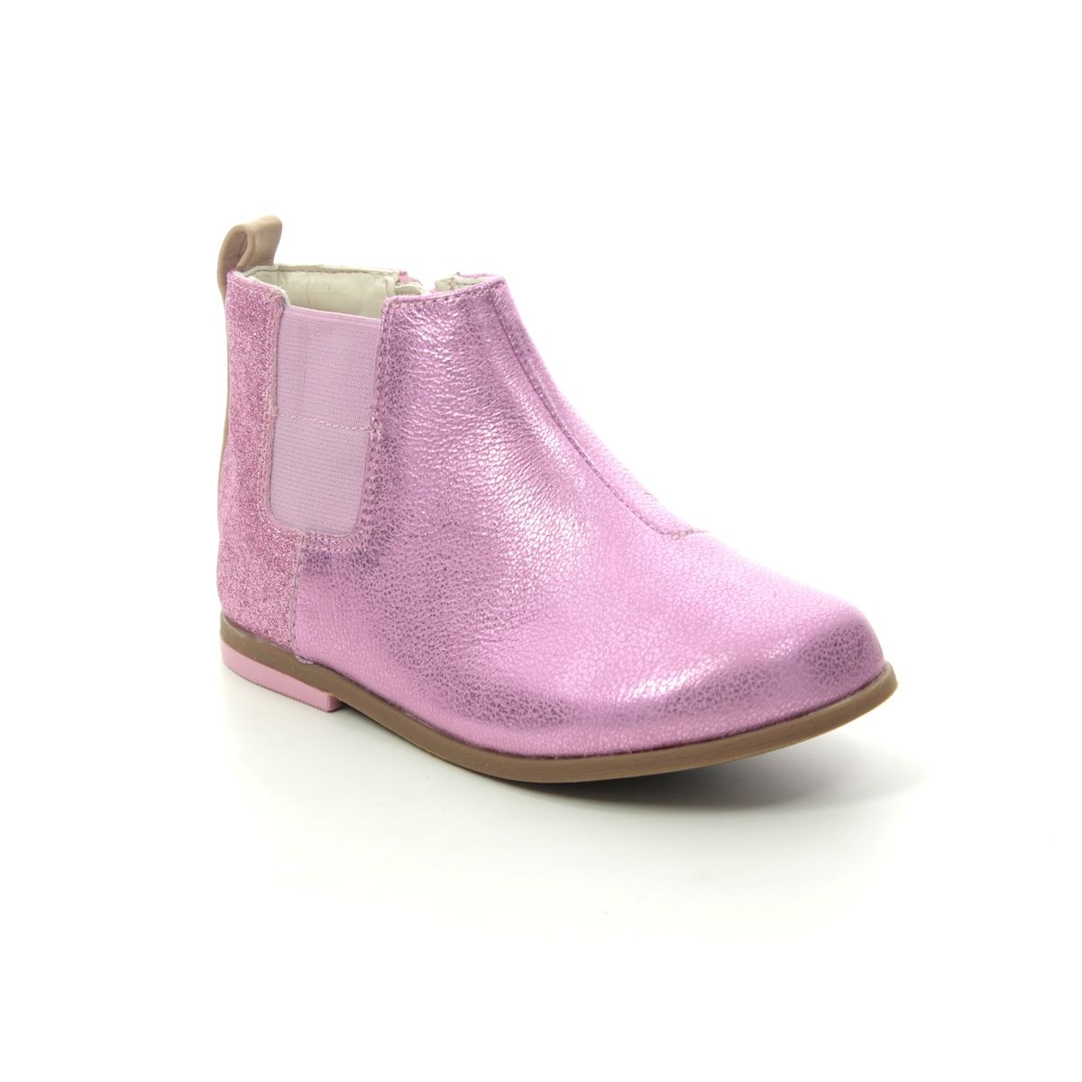 clarks girls pink shoes