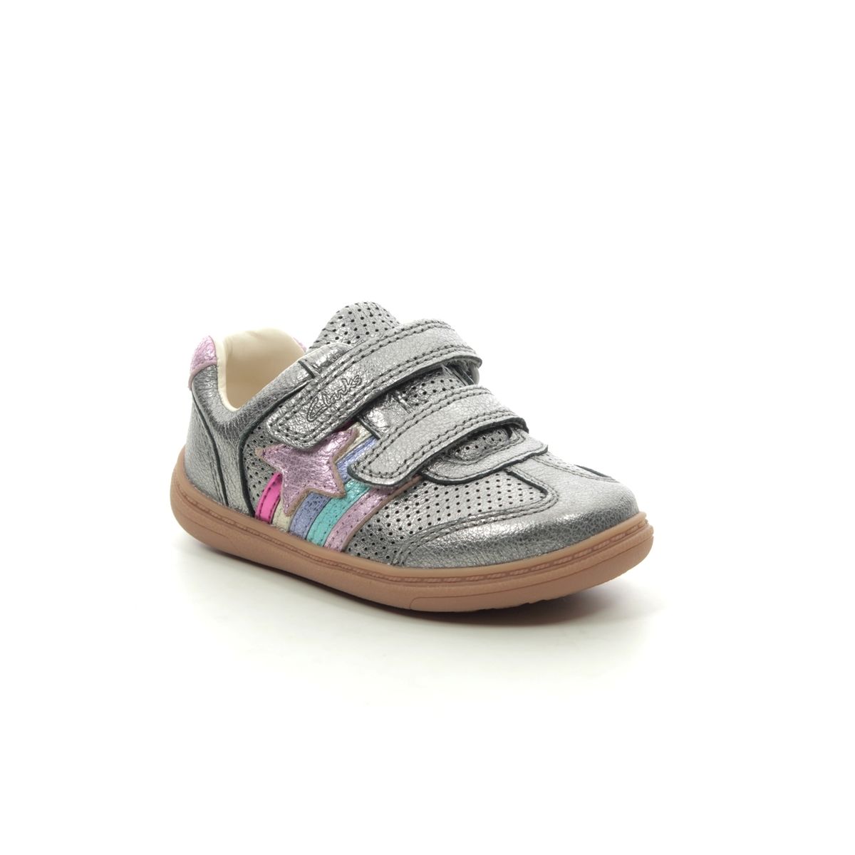Clarks Flash Heat T F Fit Pewter first 