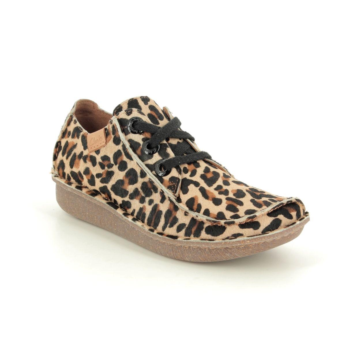 clarks shoes leopard print