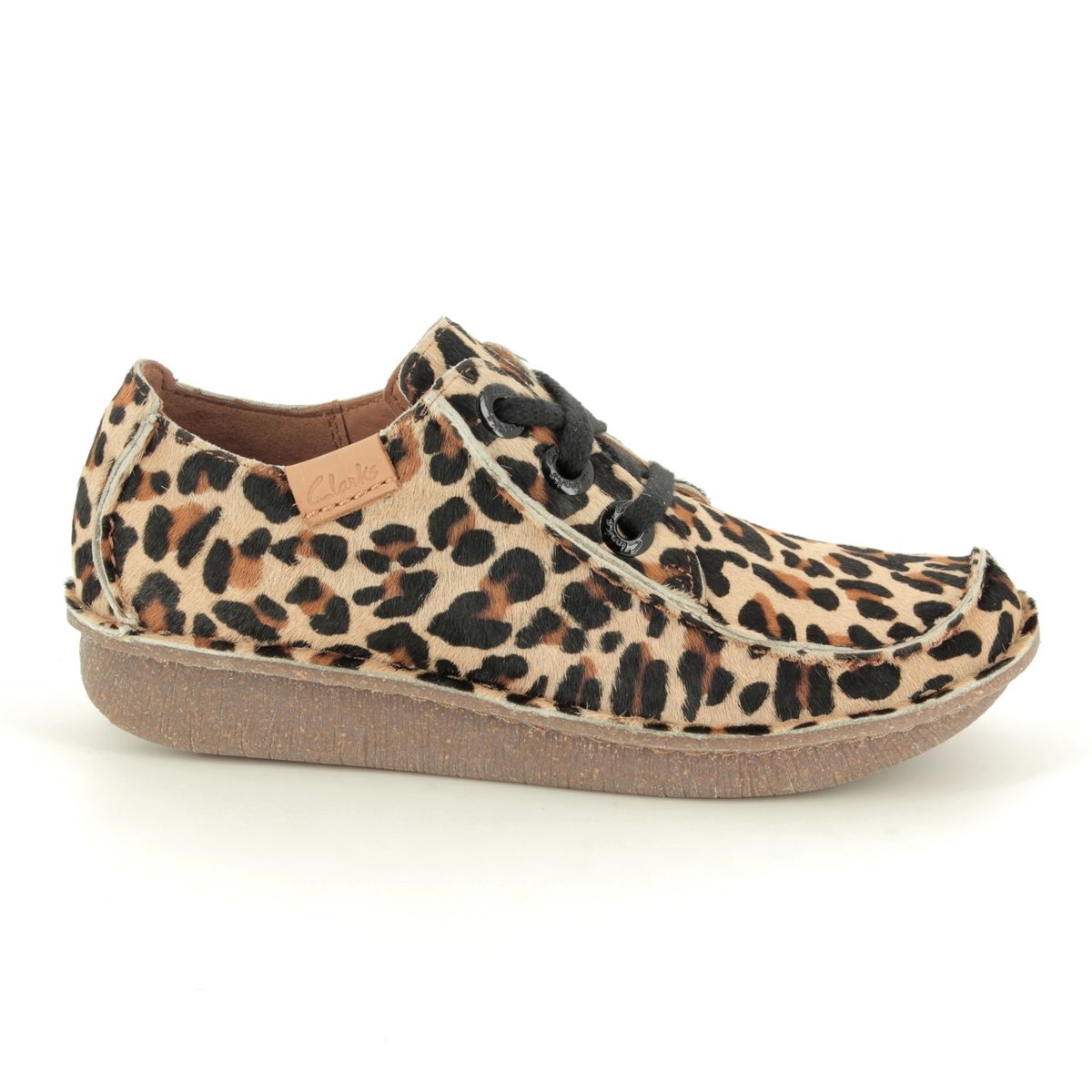 clarks leopard sandals