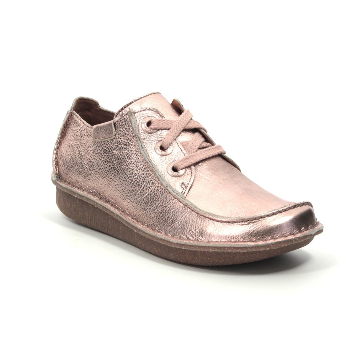 clarks rose gold shoes