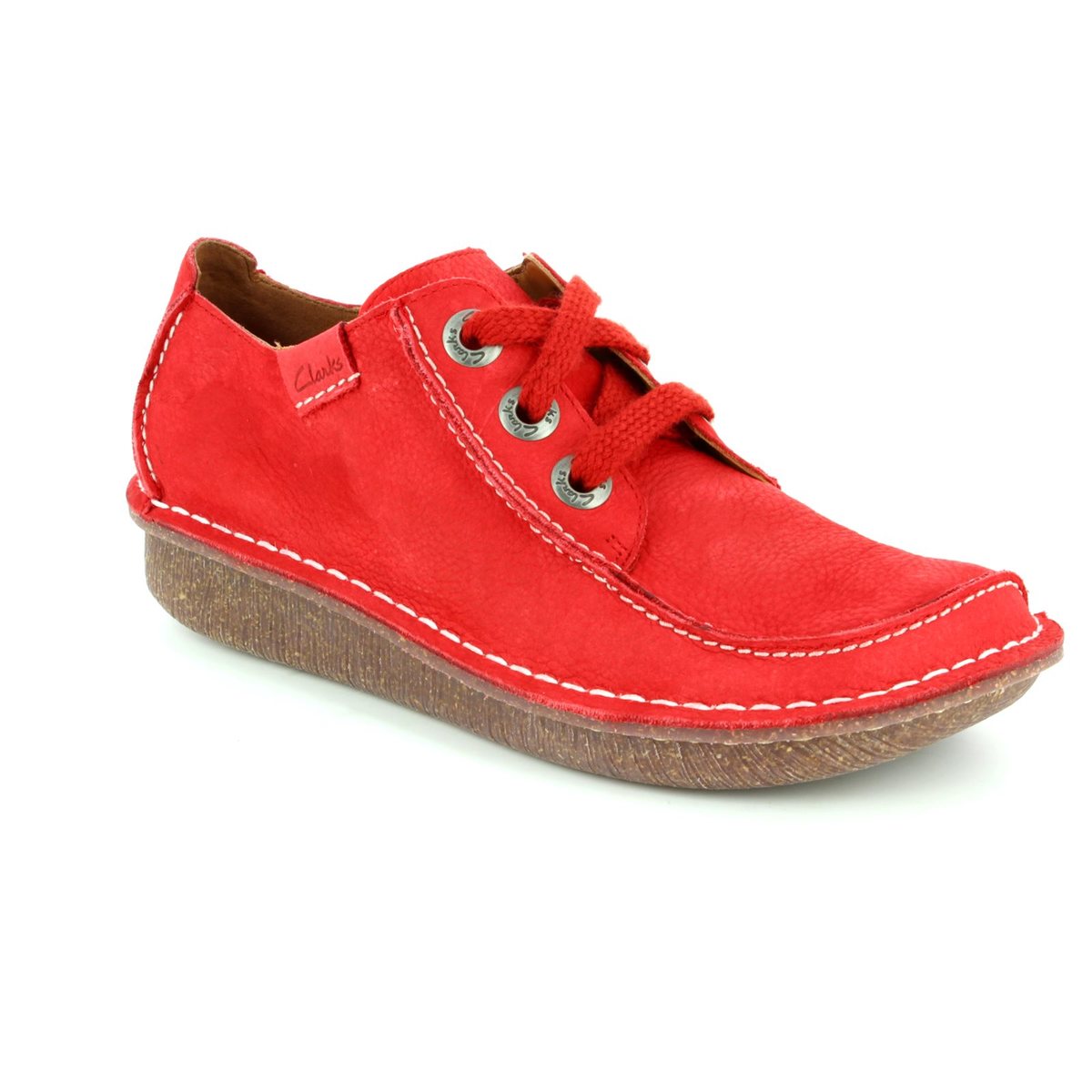 clarks red shoes sale