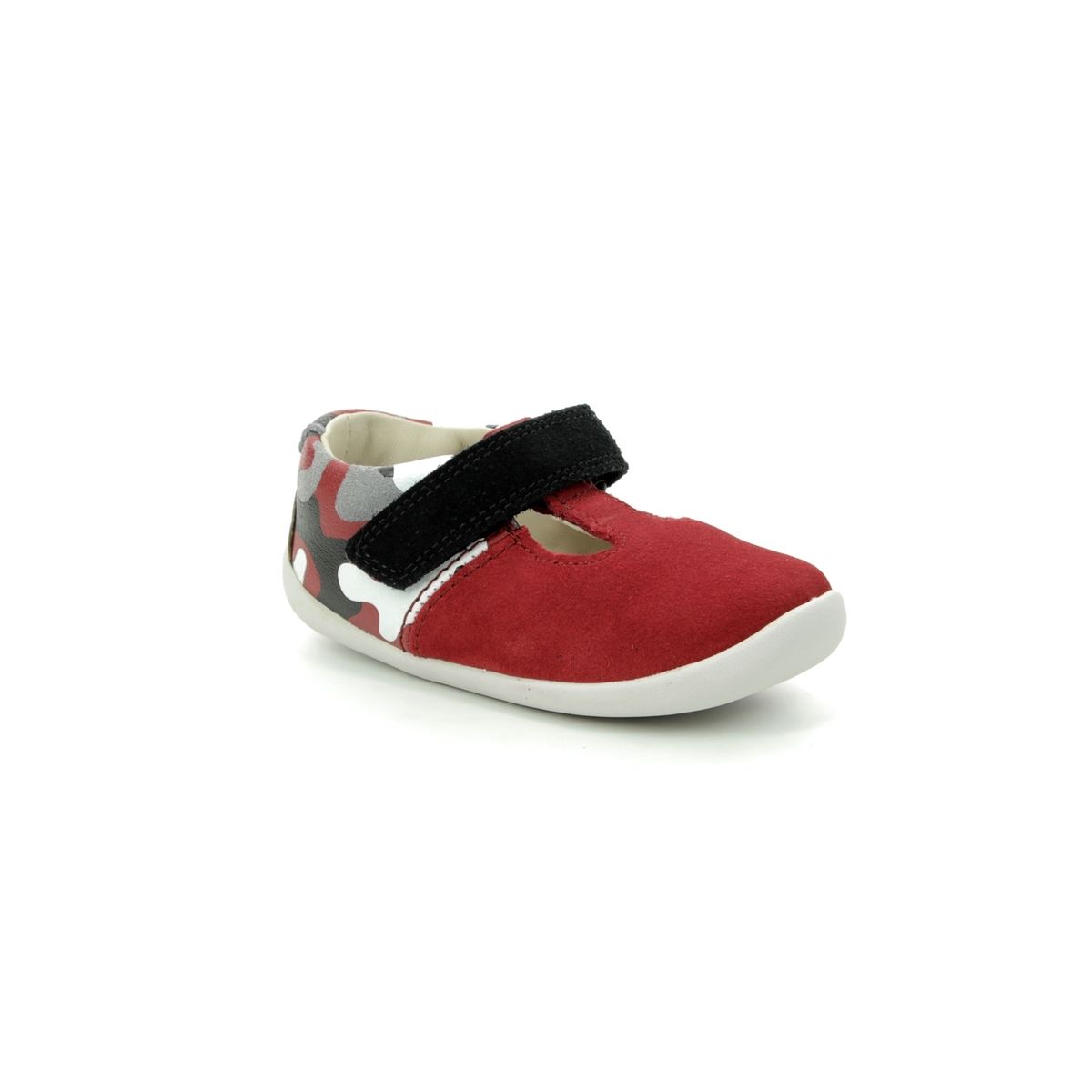 Clarks Roamer Go G Fit Red first shoes