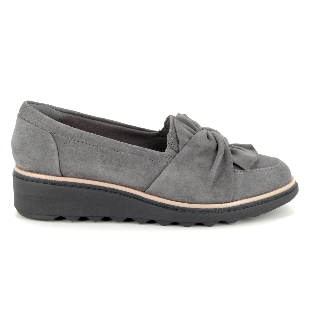 gray clarks shoes