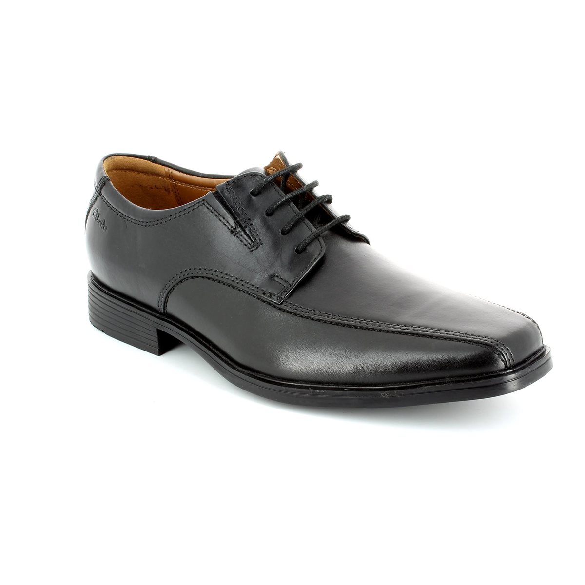 Clarks Tilden Walk G Fit Black formal shoes