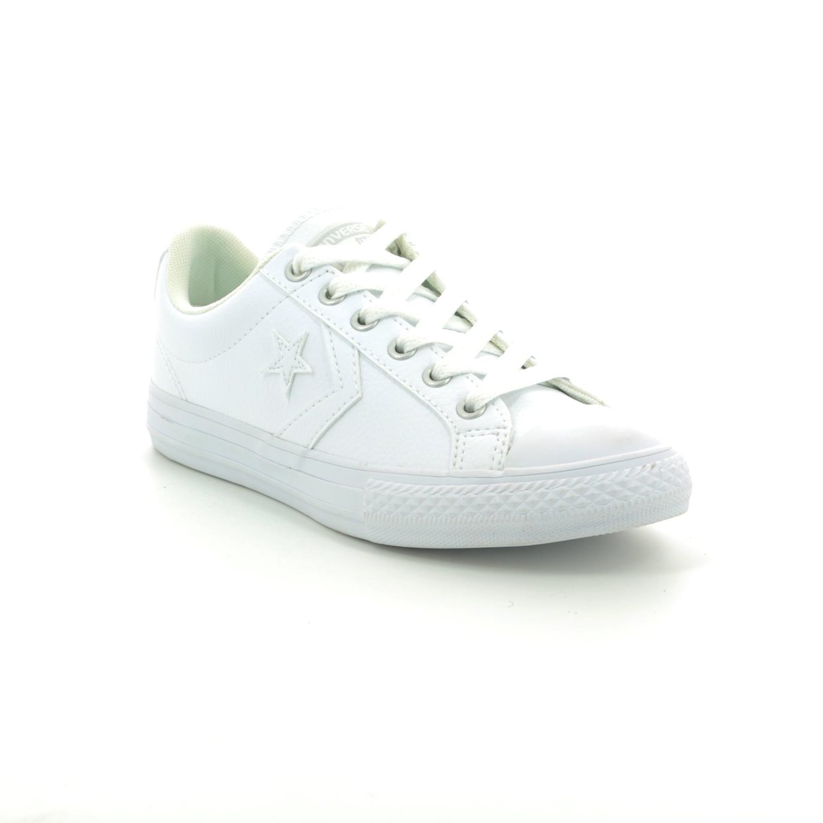 converse star player ox leather trainer
