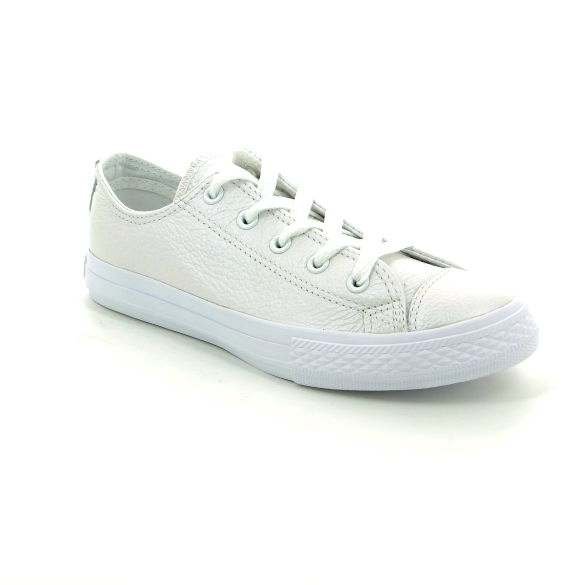 converse all star ox trainers white