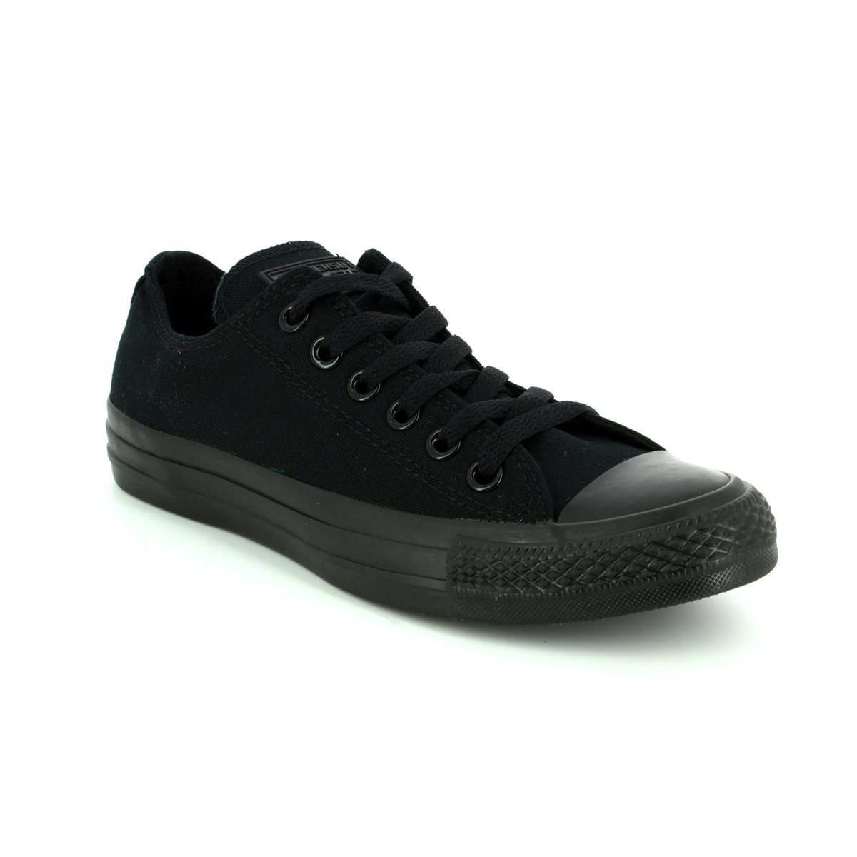 converse all star ox trainers black