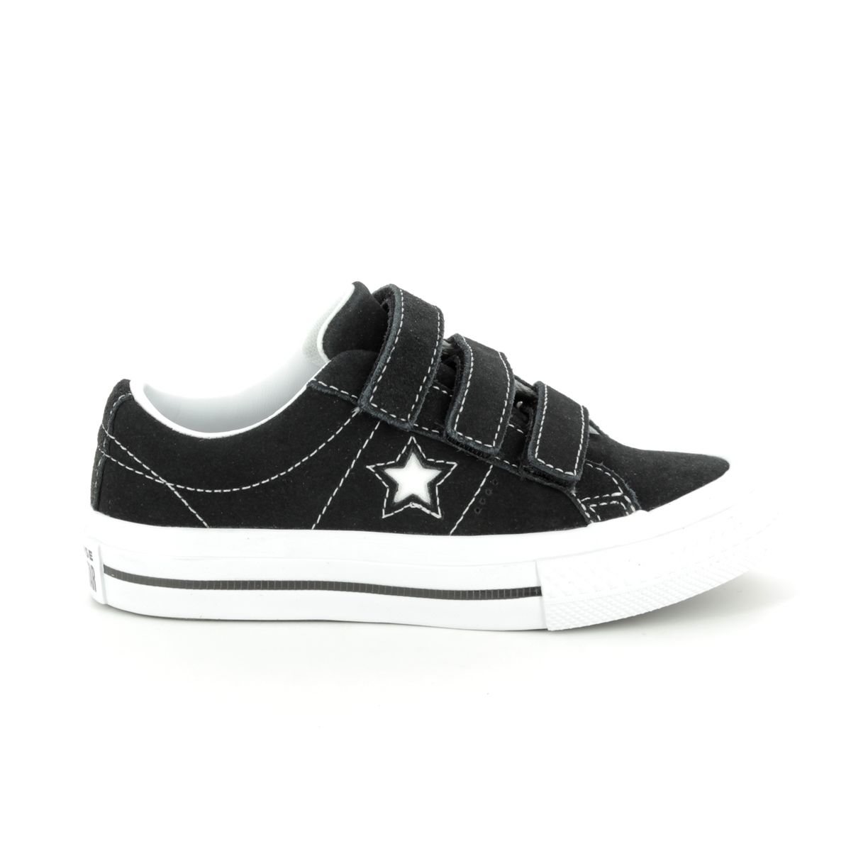 childrens velcro converse trainers