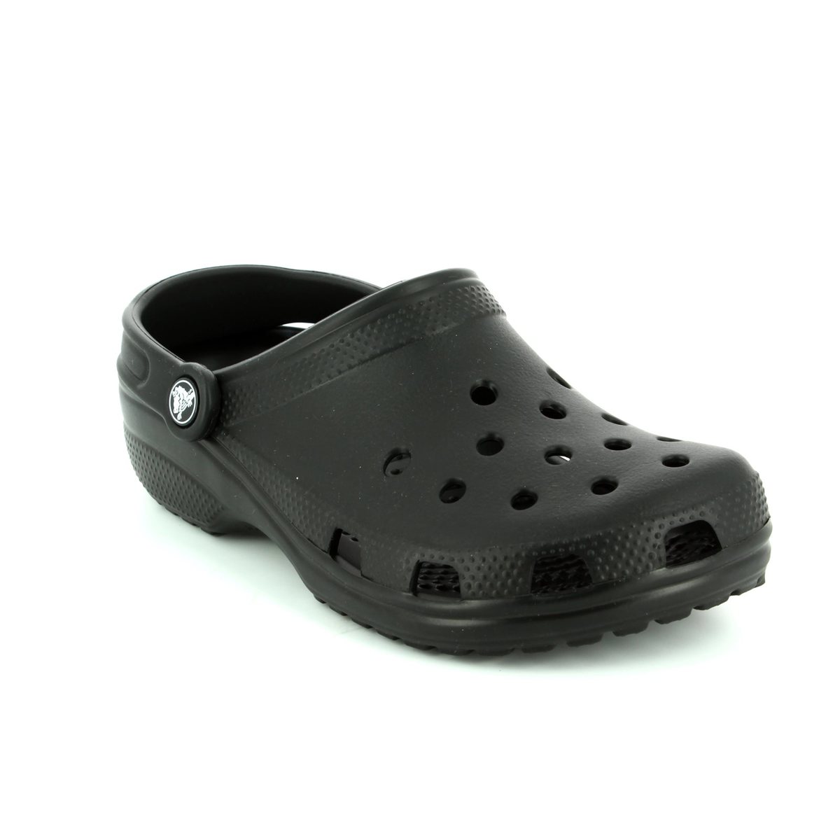 black slip on crocs