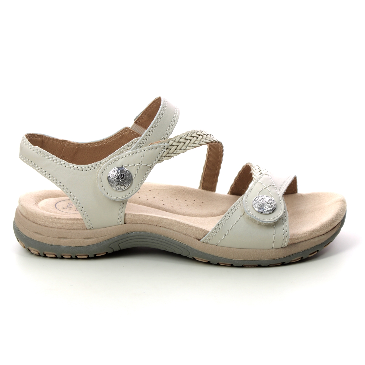 Earth Spirit Malibu 40560-56 Off White Comfortable Sandals