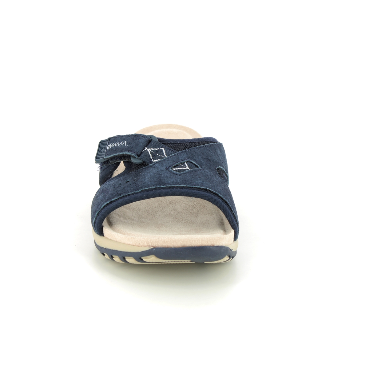 Earth Spirit Wickford Navy Suede Womens Slide Sandals 40517