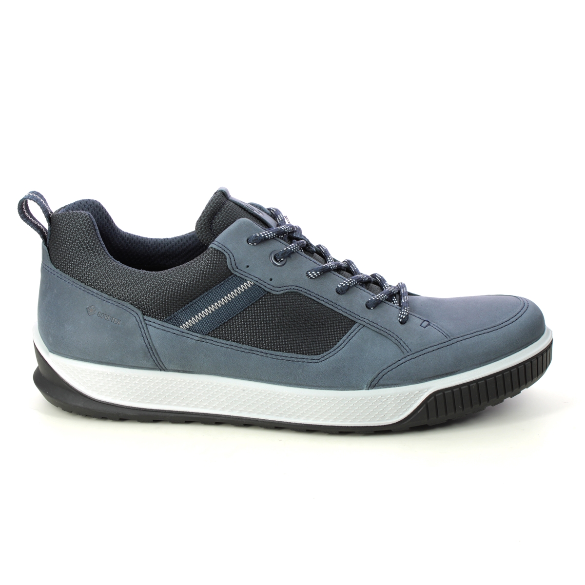 ECCO Byway Tred Gore Navy leather Mens comfort shoes 501874-50595