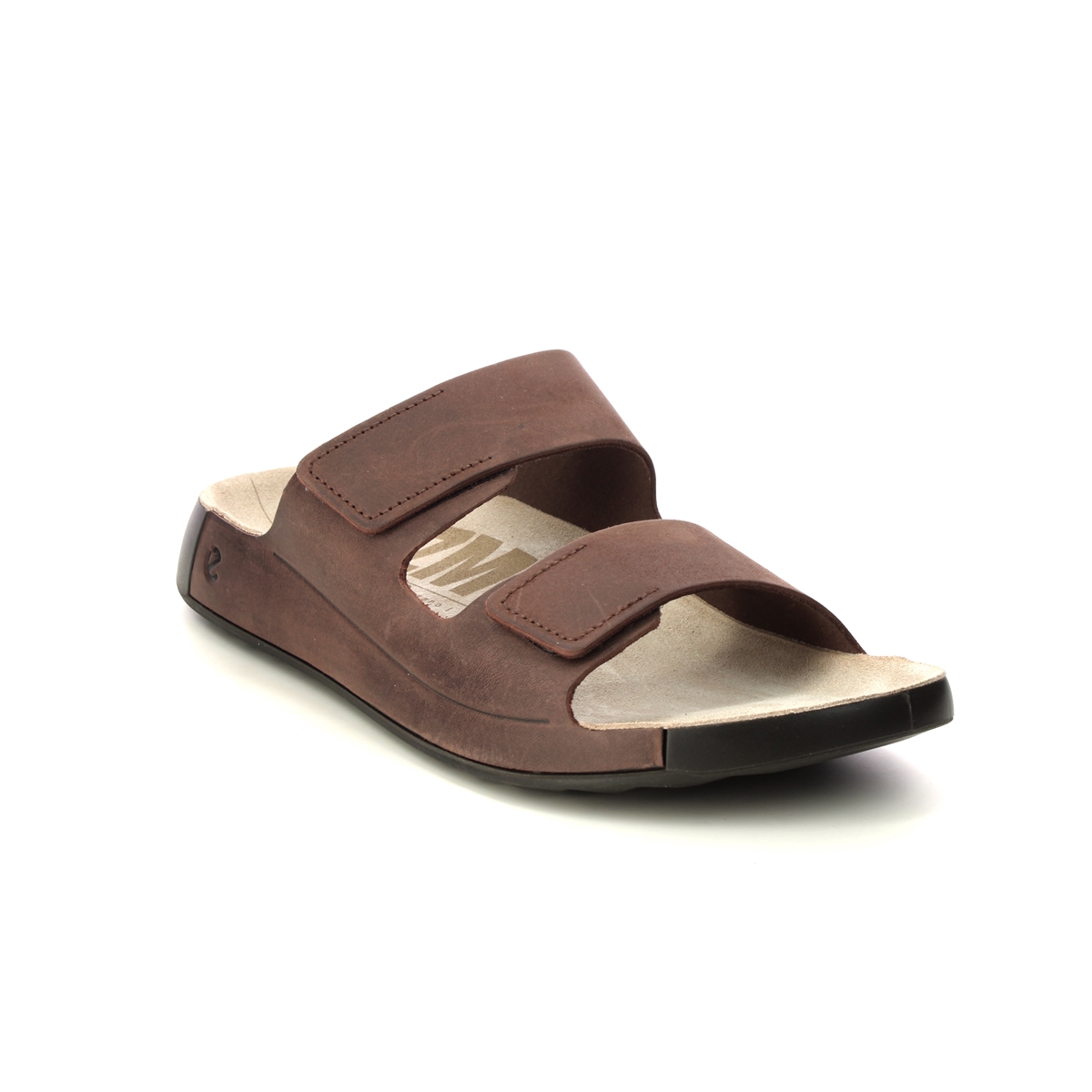 Mens sliders with hot sale velcro fastening