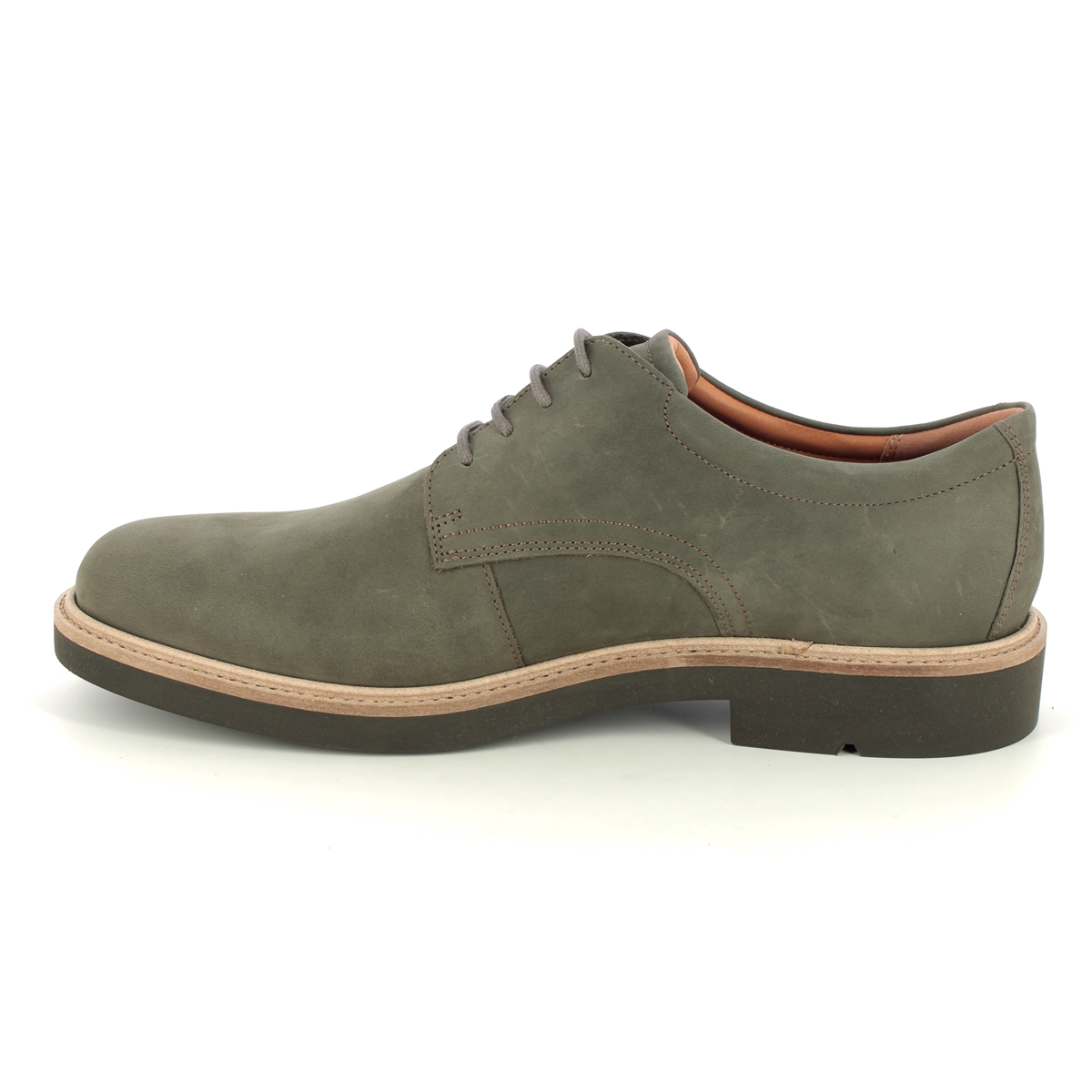 ECCO London Metropole Grey nubuck Mens formal shoes 525604-02559