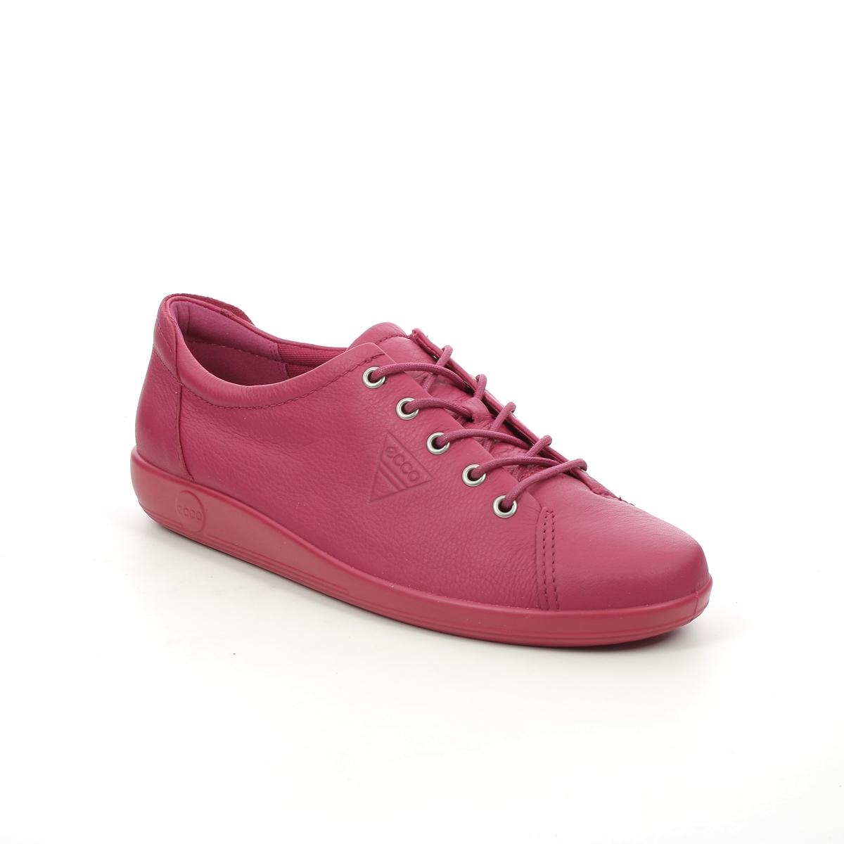 ECCO Soft 2.0 206503-01595 Red leather lacing