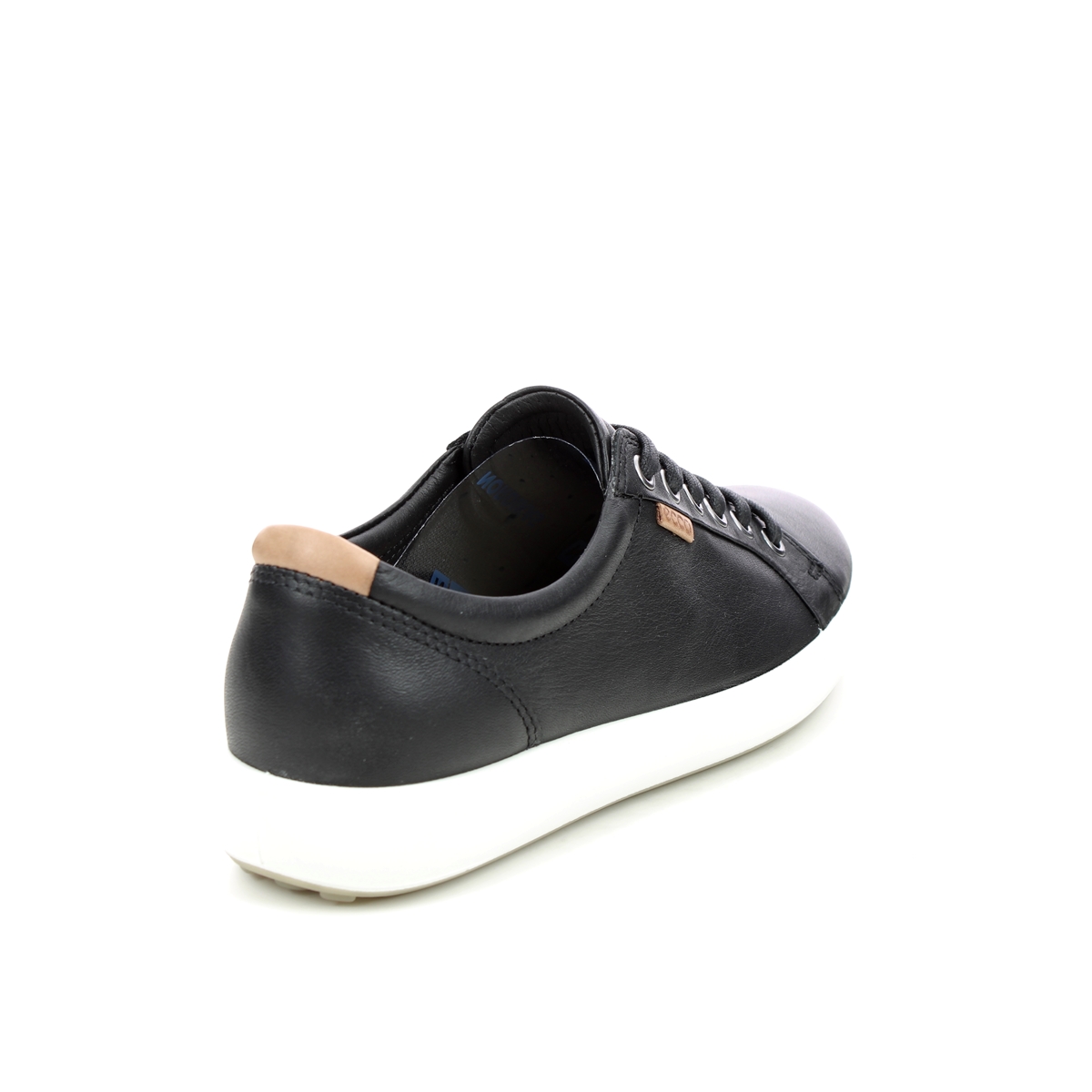 Ecco - Soft 7 Laced Shoes Black - 430003, The Shoe Horn
