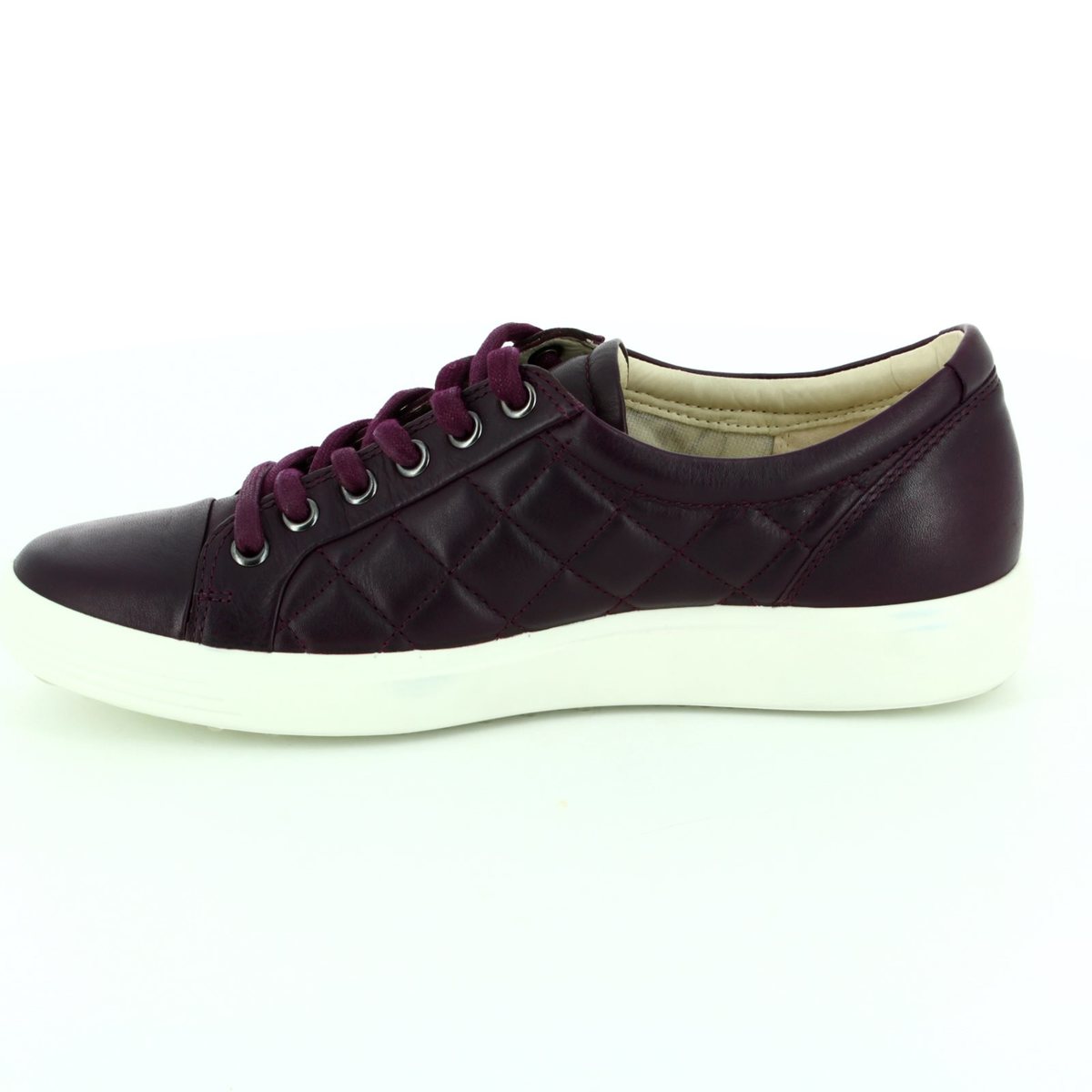 ECCO Soft 7 Ladies 430083-01276 Purple lacing shoes
