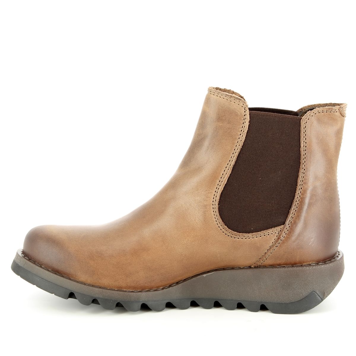 Fly London Salv Camel Womens Chelsea Boots P143195-002