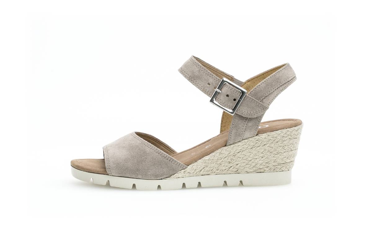 Taupe wedge store sandals