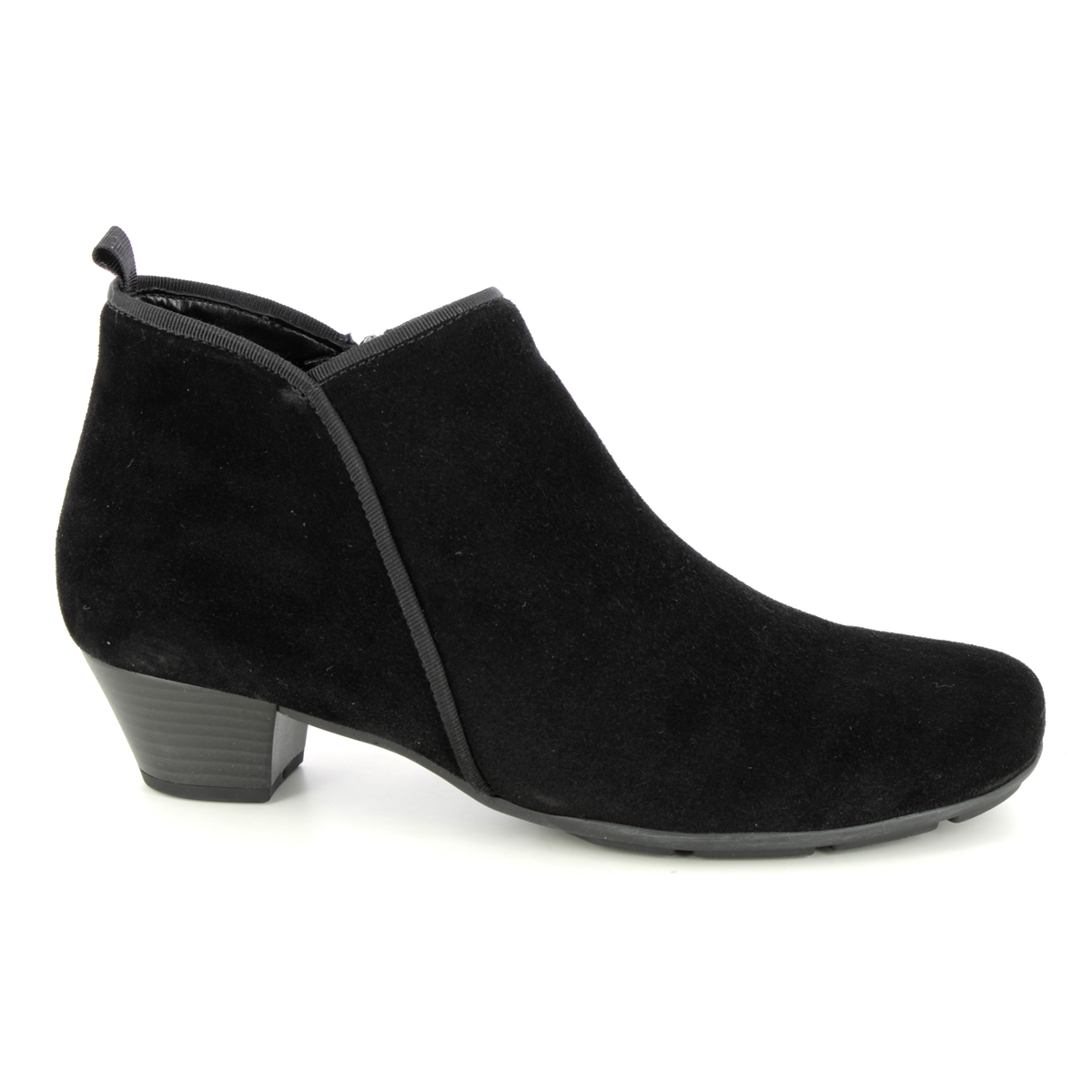 gabor navy suede boots