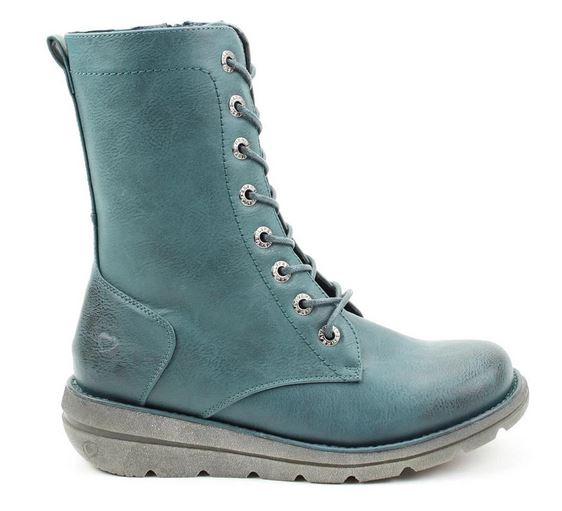 heavenly feet teal boots