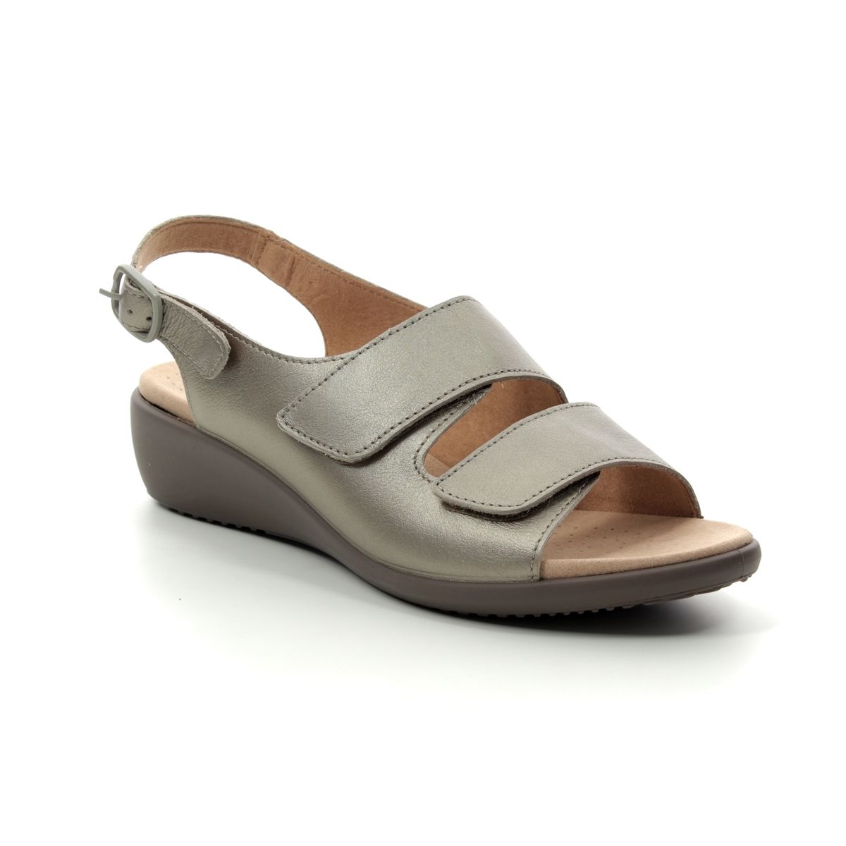 Hotter Elba E Fit 9103-51 Pewter sandals