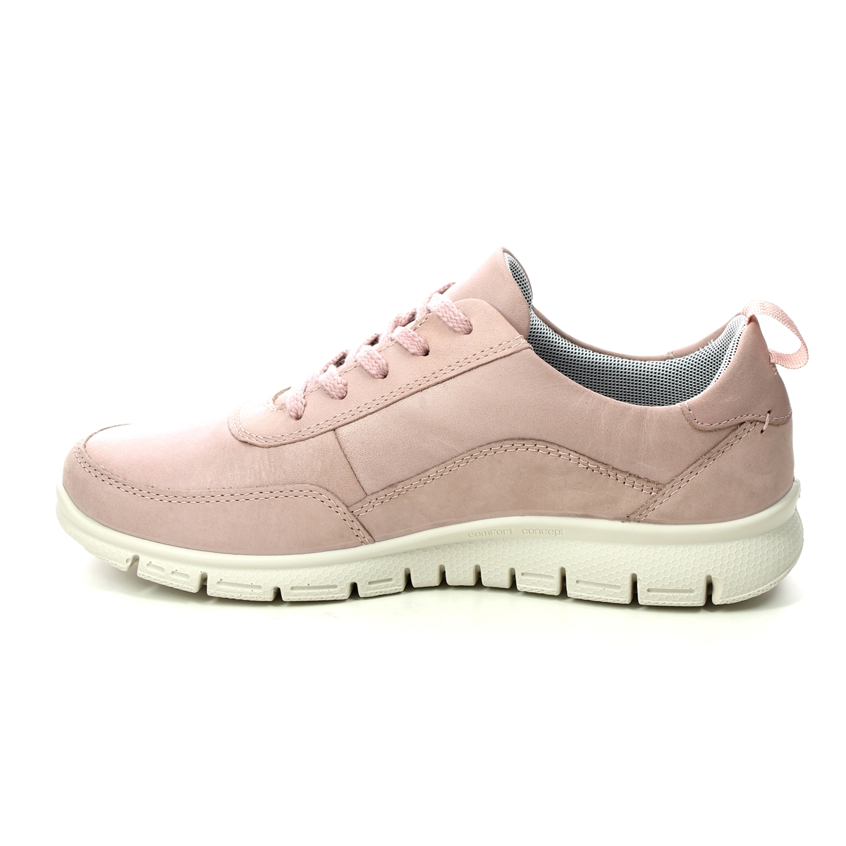 Hotter Gravity 2 Standard Pink Leather Womens lacing shoes 1032-60