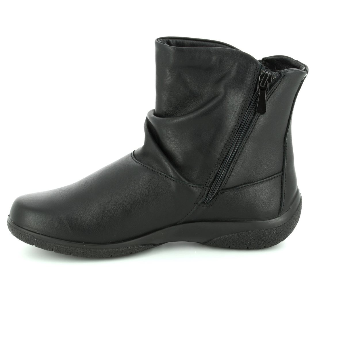 hotter black ankle boots