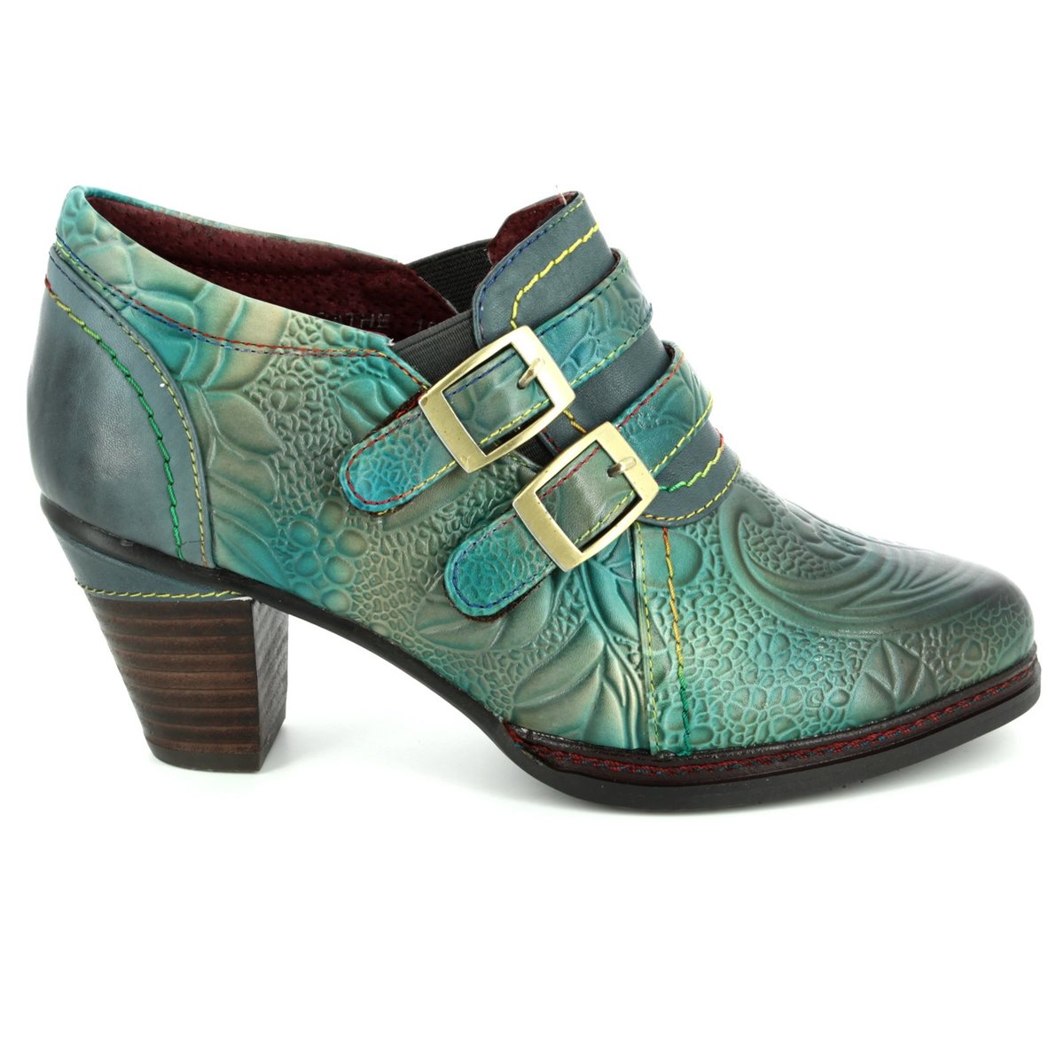 Laura Vita Agathe 100 3008-70 Turquoise shoe-boots