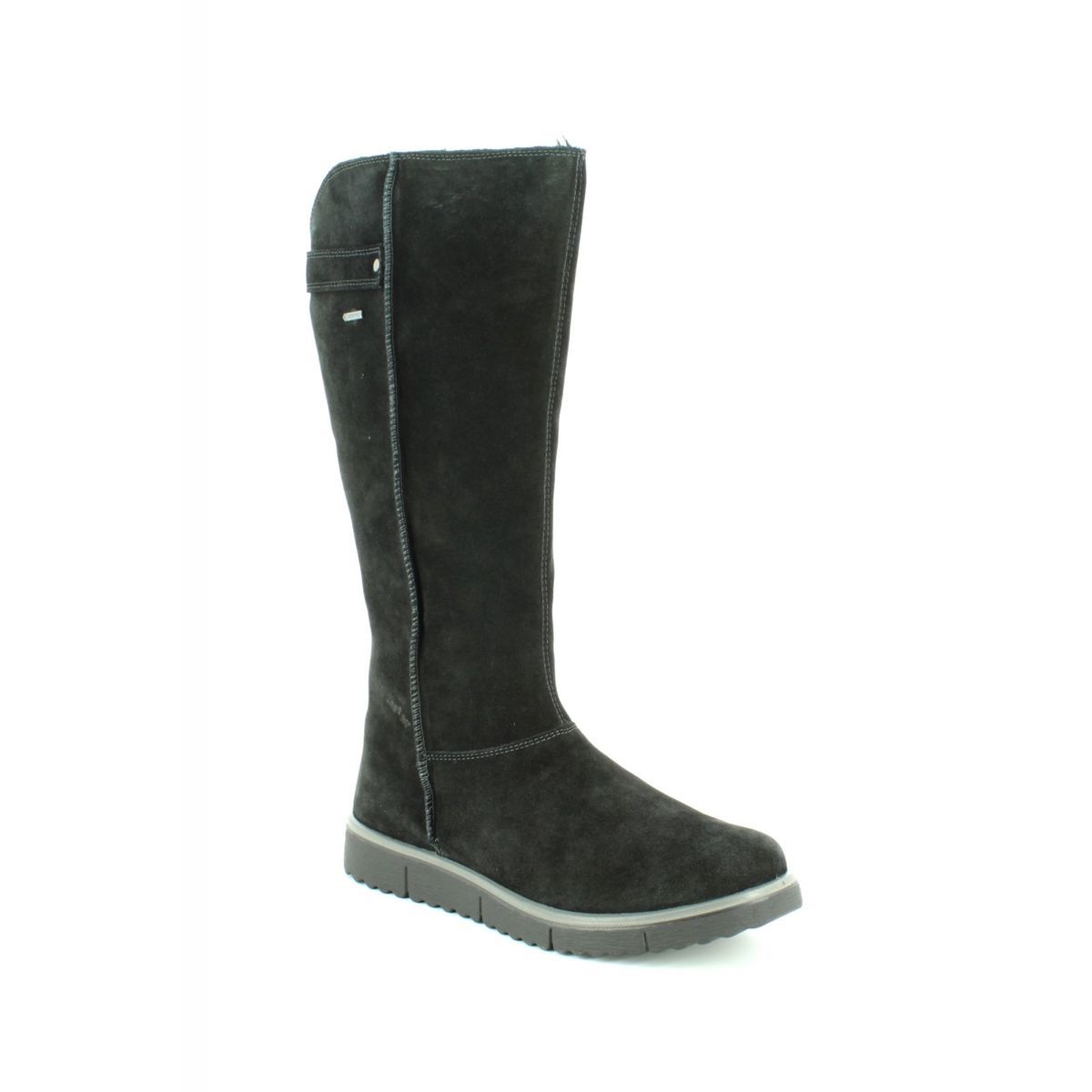 Legero Campania Hi GTX 00657-00 Black suede knee-high boots