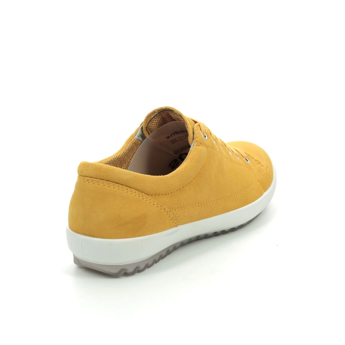Legero Tanaro Stitch 2 00820-62 Yellow Suede Comfort Slip On Shoes