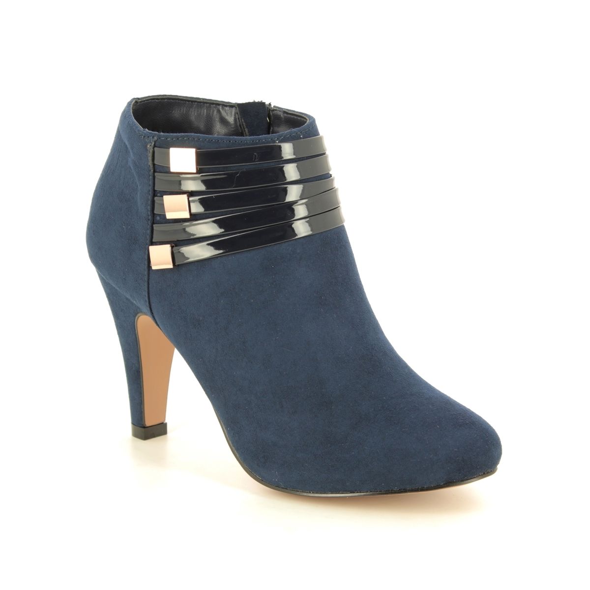lotus navy ankle boots a068e3