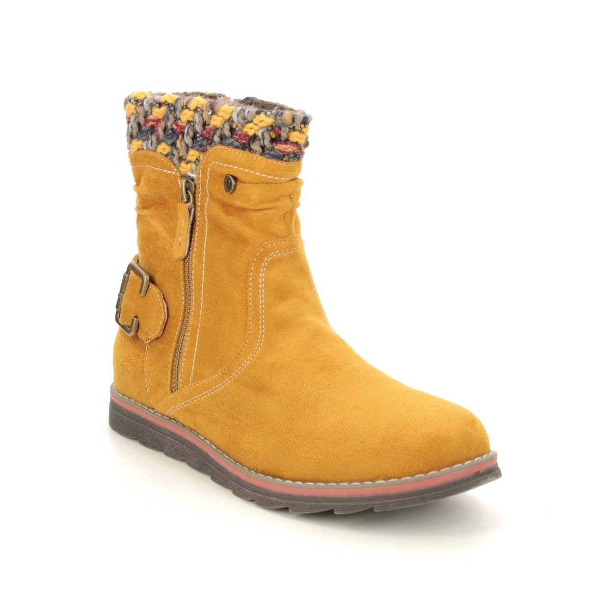 Mustard best sale boots womens