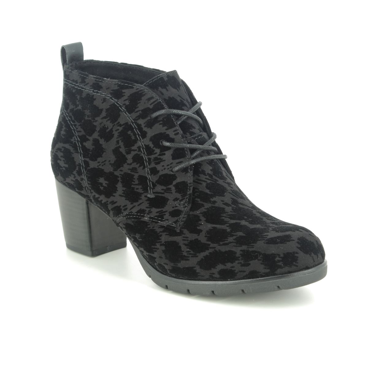 marco tozzi leopard boots