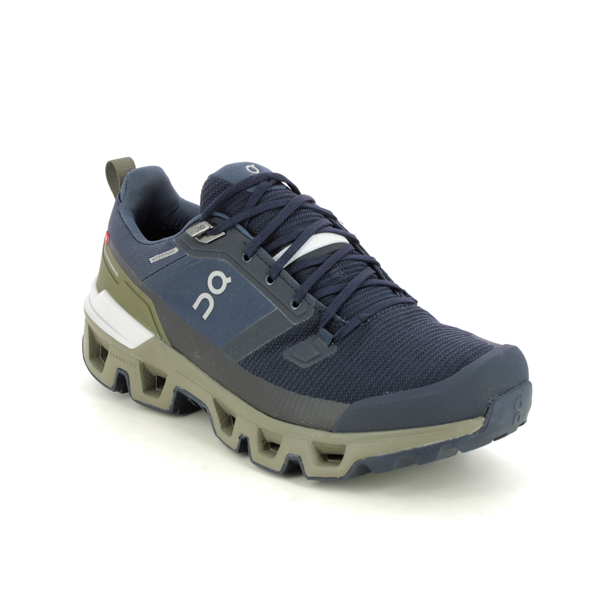 On Running Cloudwander Tex 7398604- Navy Walking Shoes